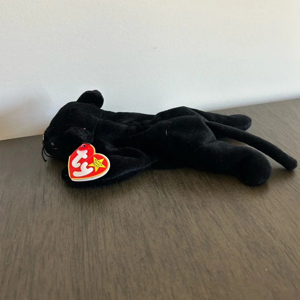 Plush Black Panther Cat Toy